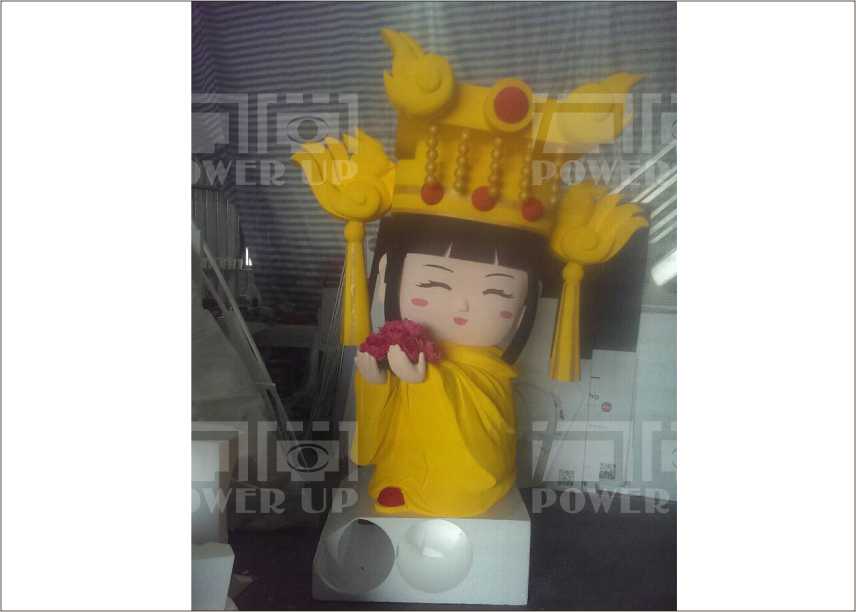 媽祖公仔保麗龍雕刻
