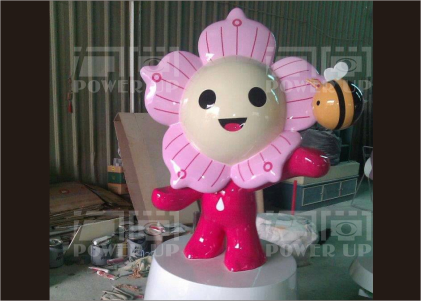 花花大型公仔