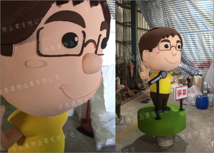 人物公仔保麗龍雕刻