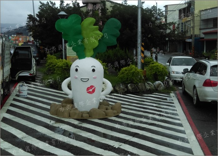 蘿蔔公仔保麗龍雕刻