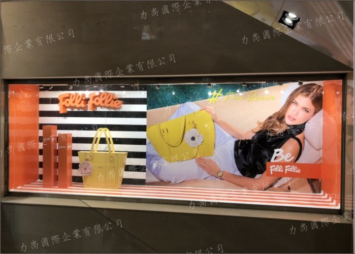 百貨櫥窗施工