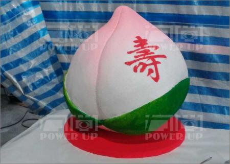 壽桃保麗龍雕刻