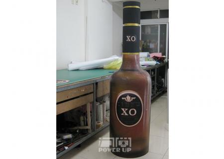 放大酒瓶保麗龍雕刻