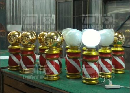 FRP展示燈柱/發光燈柱