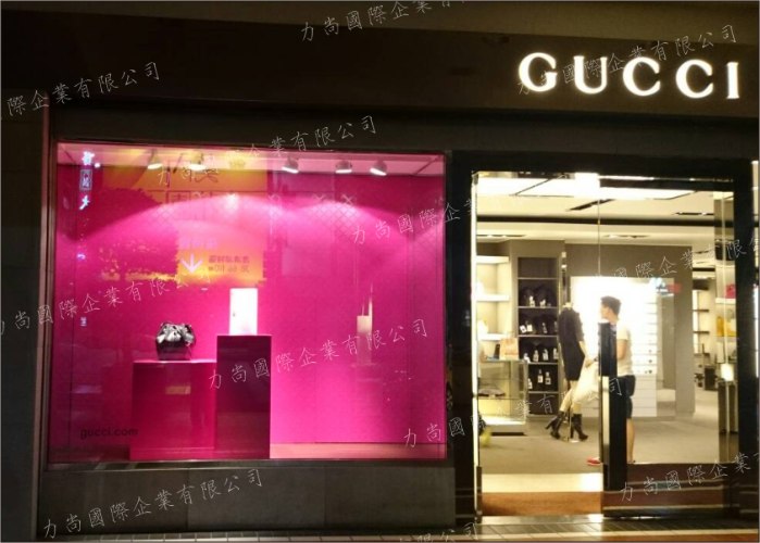 精品櫥窗施工